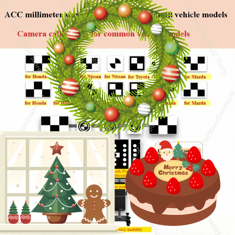 ADAS Calibration Tool ACC mmWave Radar Calibration for All Vehicles Front Camera Calibration for Common Cars for Toyota,HondaVW