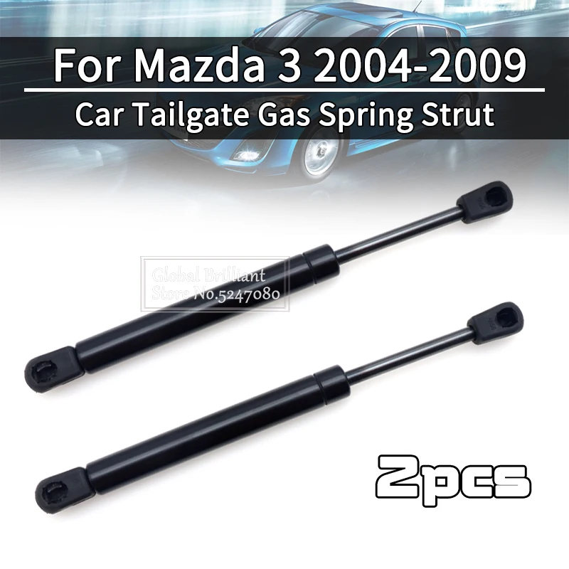 2pcs Car Tailgate Trunk Boot Gas Spring Strut Support Lift For Mazda 3 2004-2009 Car Trunk Gas Strut Support Accessories Tools