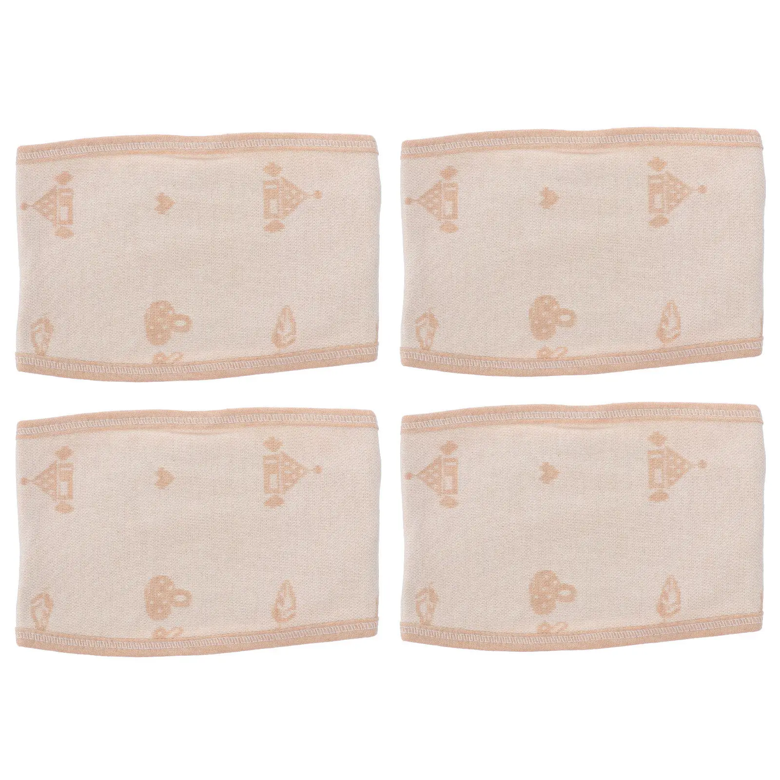 

4Pcs Baby Belly Bands -Friendly Supple Cotton Infant Bellybands Thick Warm Breathable Navel Belts for Newborn Toddler