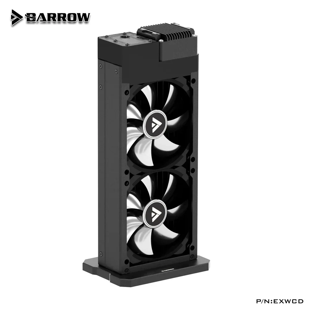 BARROW 240 External Water Cooling Radiator Pump Exhaust Integrated Water Cooler For ITX laptop semiconductor heat dissipation