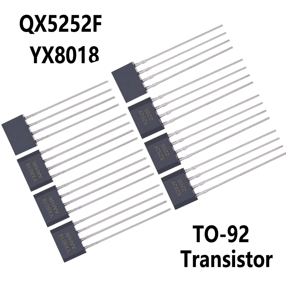 10/20/50/100/1000pcs  TO-92 QX5252F 5252F QX5252 YX8018 8018 TO-92 TO92  Transistor