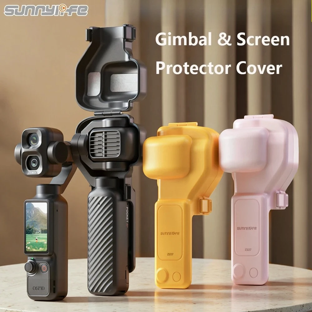 �y�Z�[�����zSunnylife �W���o�������Y�L���b�v DJI Osmo Pocket 4P �ی�J�o�[ �A���`�X�N���b�`�����Y�X�N���[�� �n���h�w���h�W���o���J�����v���e�N�^�[�P�[�X