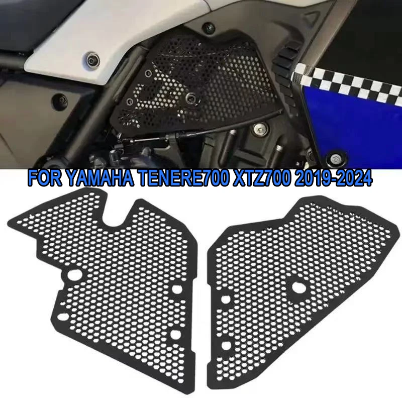 

FOR YAMAHA Tenere700 Tenere 700 XTZ700 XTZ 700 T7 2019-2024 Motorcycle Engine Guard Cover Protector Crap Flap Set Protection Cap