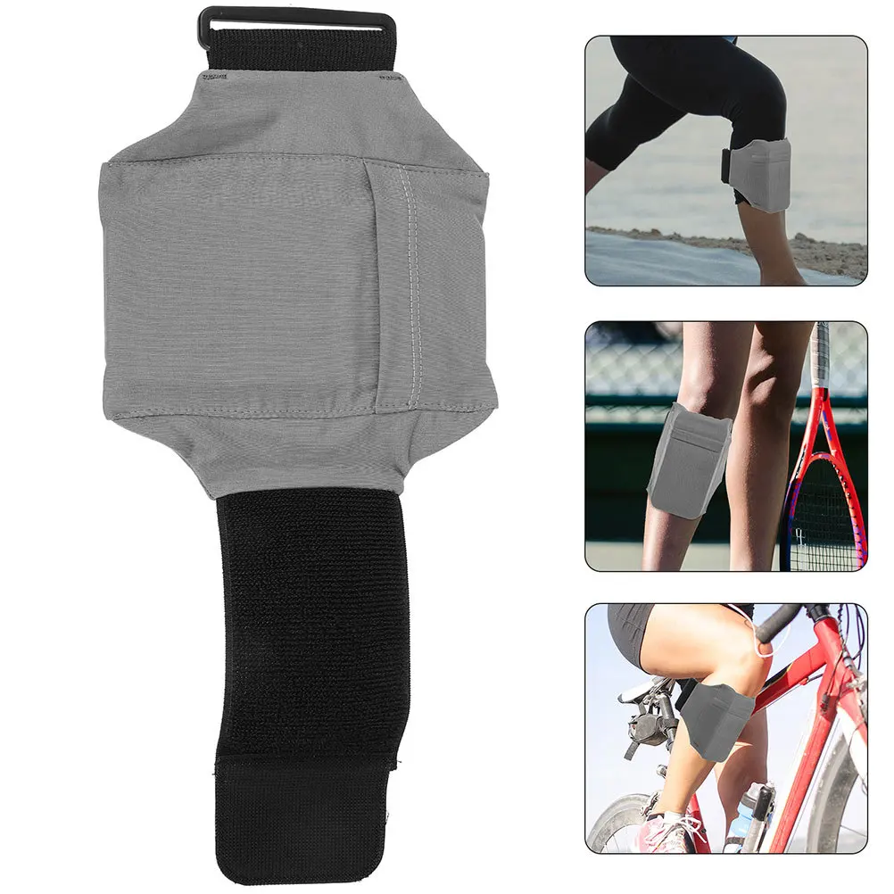 

2Pcs Sports Phone Leg Sleeve Adjustable Workout Leg Band for Jogging Hiking Compatible Up to 7.5 Inch Smartphones