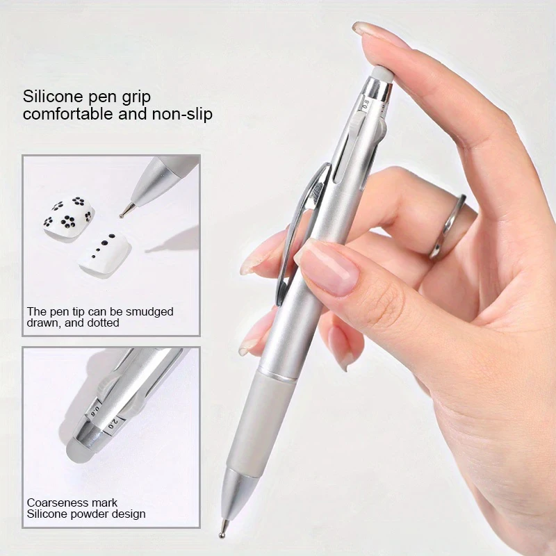 New 5 in 1 Nail Dotting Pen Nail Art Dotting Tools Nail Design Art Tip Dot Paint Manicure Kit for Dot Drawing Home Salon 2026 image 5