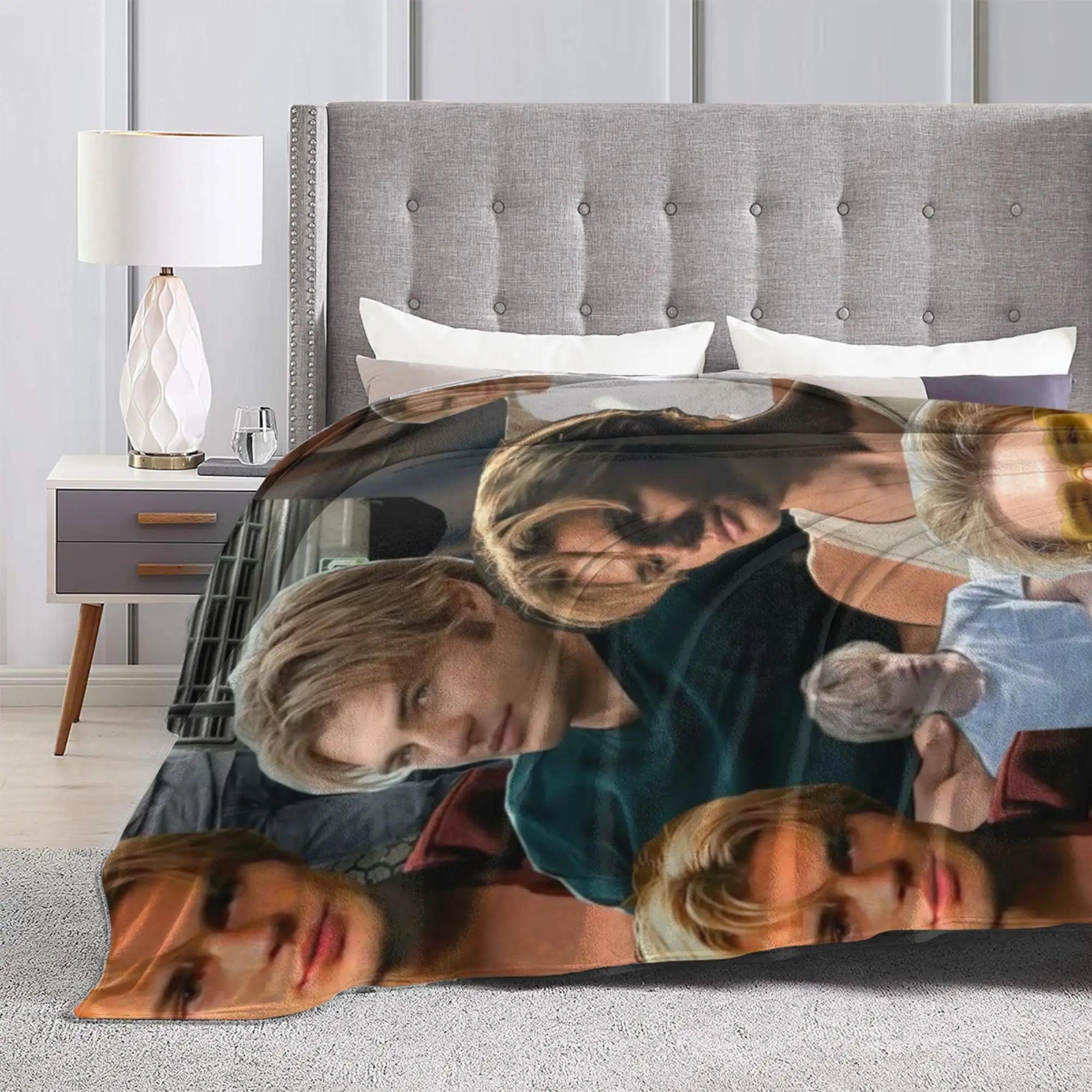 My Life With The Walter Boys Cole Plush Blanket Girls Boys  Flannel Bedding Throws For Couch Chair Super Soft Bedspread Gift