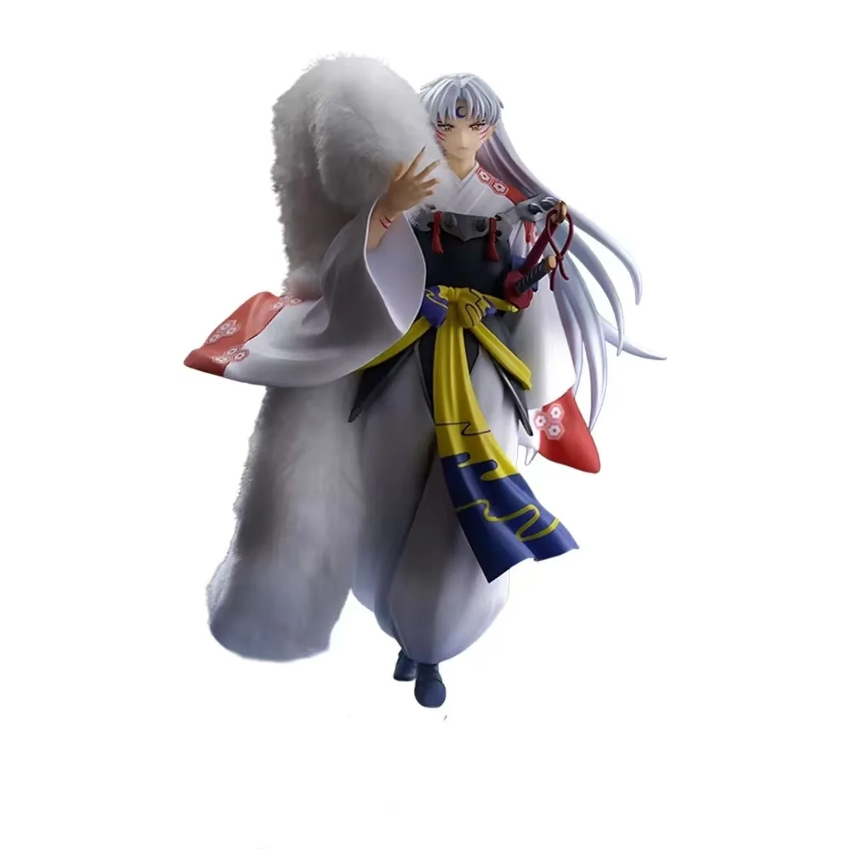 

[In Stock] Original Inuyasha Trio‑Try‑iT Figure Vol.2 Sesshomaru Official Genuine Anime Figure Model Doll Gift