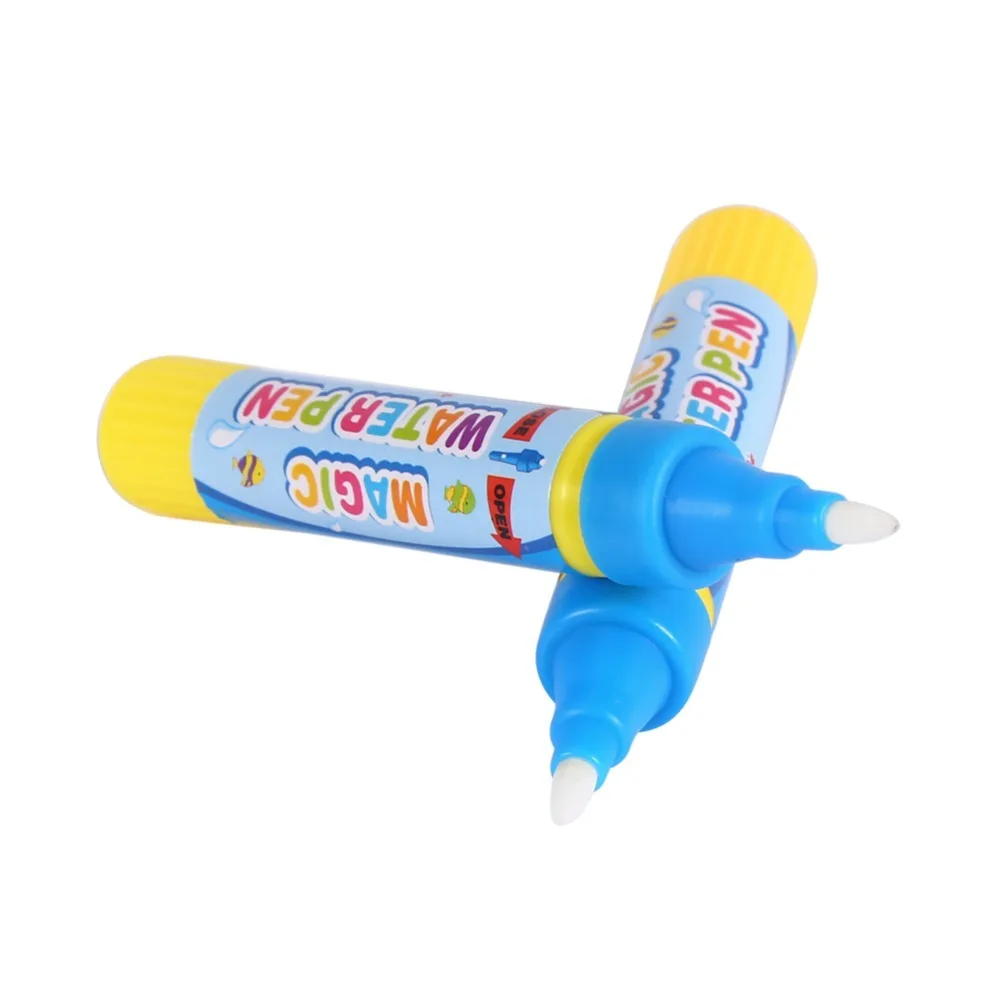Educational Water-Based Mat Magical Water Drawing Pen Reusable Doodle Play Tool Painting Mat Pen Preschool Learning