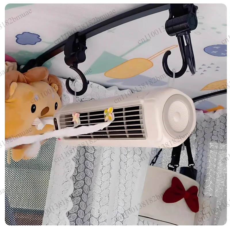 Special Fan for Tricycle, Air Conditioner Fan, Small Cold Air Electric Four-car Special USB Charging Model Can Be Moved