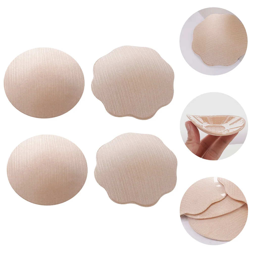 

2Pairs Invisible Nipples Covers Slim Lightweight Pasties for Women Under Tops Invisible Pastie Breathable Breast Covers