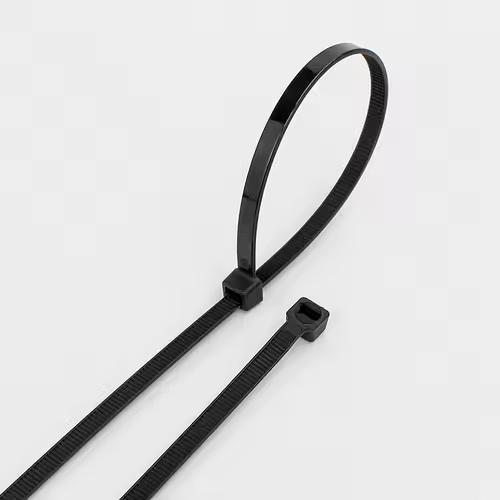 Plastic nylon cable tie 100 PCS black 5X300 cable tie fixing ring 3X200 cable tie zipper with 5X200 self-locking nylon cable tie - Image 2