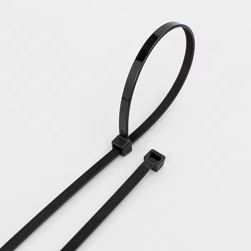 Plastic nylon cable tie 100 PCS black 5X300 cable tie fixing ring 3X200 cable tie zipper with 5X200 self-locking nylon cable tie - Image 2