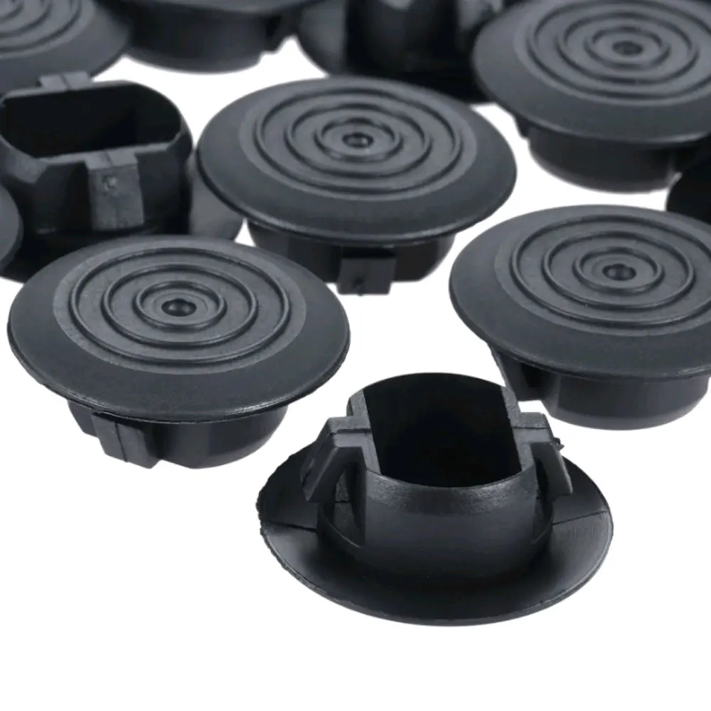 

20Pcs Black Plastic Car Side Skirt Trim Clips Door Fender Drainage Hole Cover Fastener Clips for TOYOTA Corolla Camry Vios