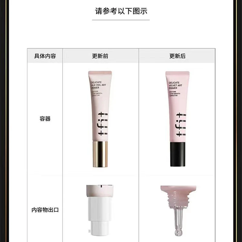 Corea TFIT Makeup Primer Cream idratante invisibile pori idratante schiarente crema isolante riparazione cosmetici trucco 30ml