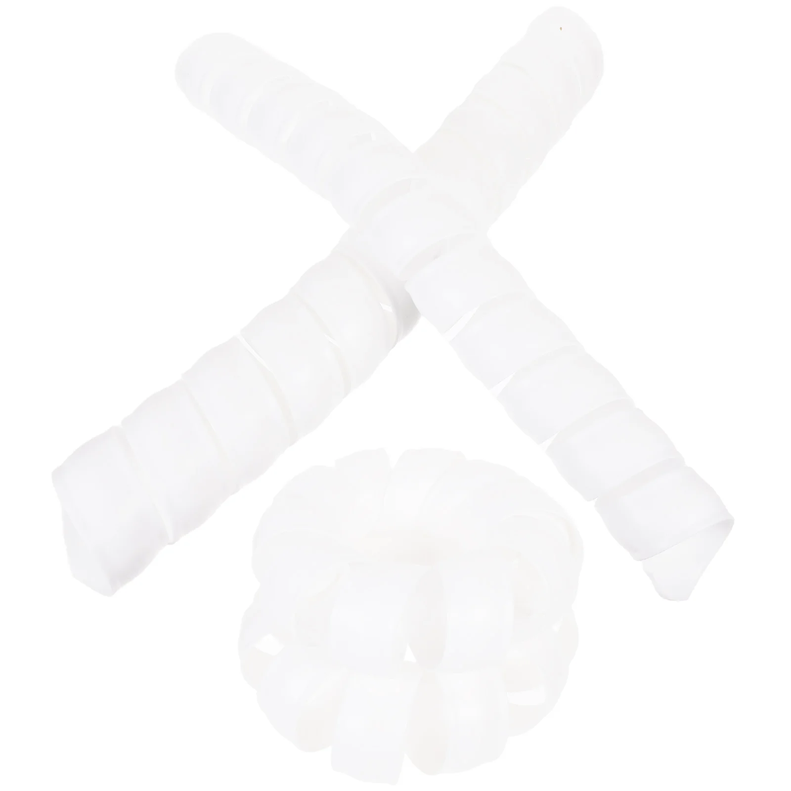 

4 Pcs Tree Trunk Protector Plastic Guard Tubes Wrap Case Bark Protection From Animals Gardening Supplies Kit Tree Tubes