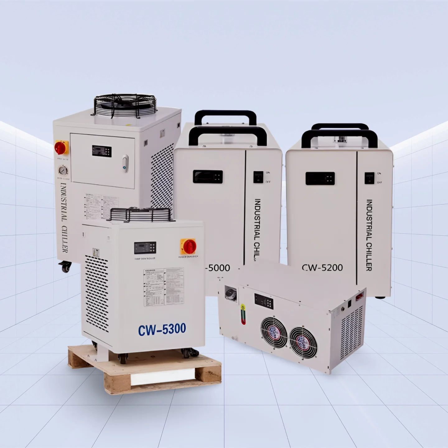 

CW5300 Low Temperature Control Cooling Small Industrial Water Chiller
