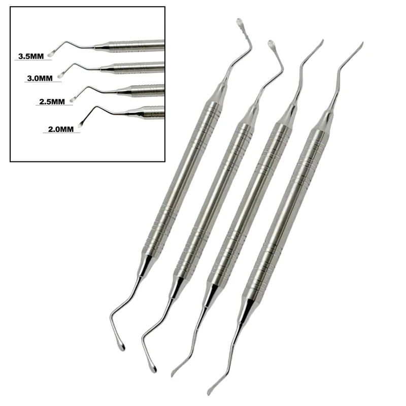 

Зубной скалер Кюретка из нержавеющей стали Gracey Perio Инструменты для удаления зубного камня Чистка зубов Инструменты для стоматолога