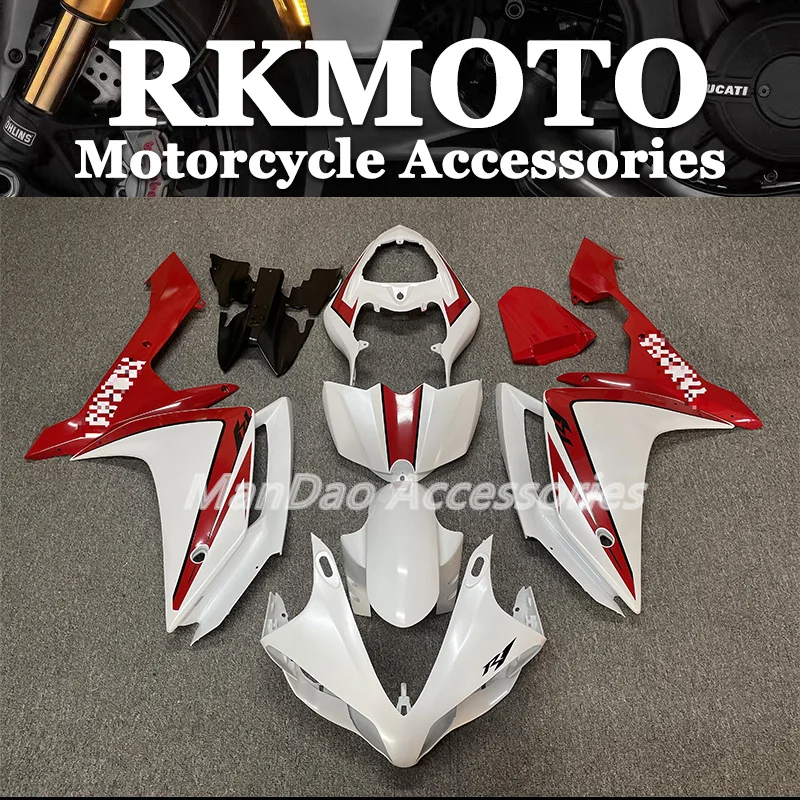 

NEW ABS Motorcycle Injection mold full Fairing Kit fit For YZF R1 2007 2008 YFZ-R1 07 08 Bodywork Fairings kits set White Red