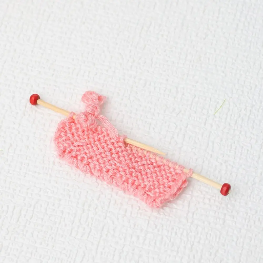 Thick Thread Miniature Knit Sweater Model Scene Props Handicraft Dollhouse Simulation Knitting Yarn Imitation Colorful