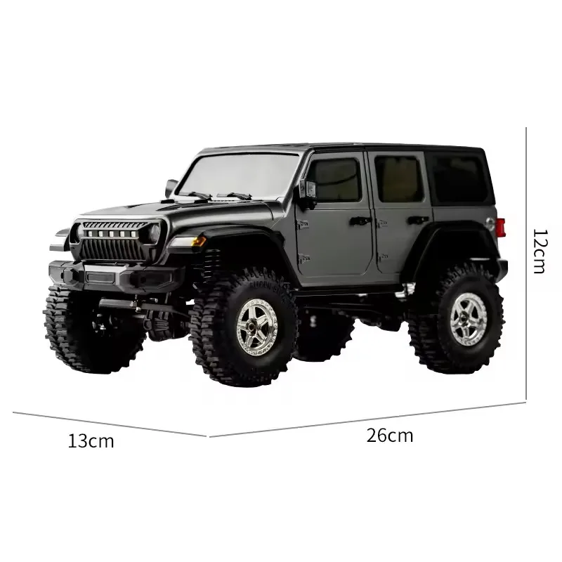 1/18 Rock Crawler Auto 4WD Fernbedienung Auto Simulation Klettern Off Road Auto RTR Crawler Motor ESC LED Lichter RC Autos Spielzeug
