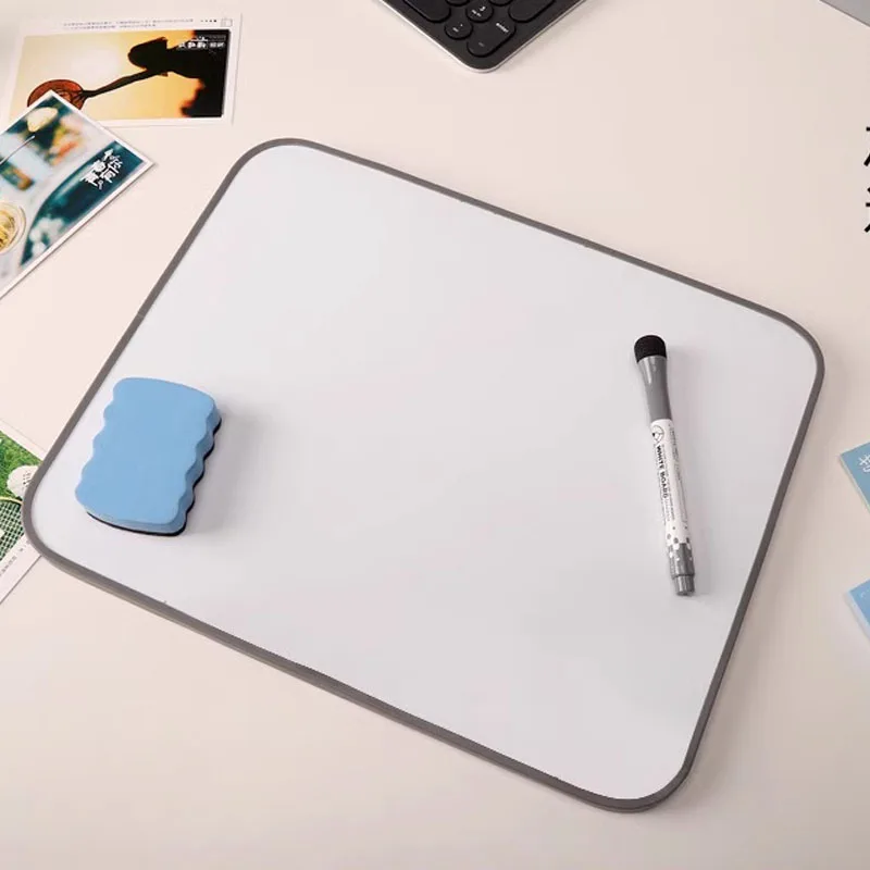 Magnetic Whiteboard Soft Edge Double Sided Hanging Home Office Kids Adults Writing Erasable Memo Board