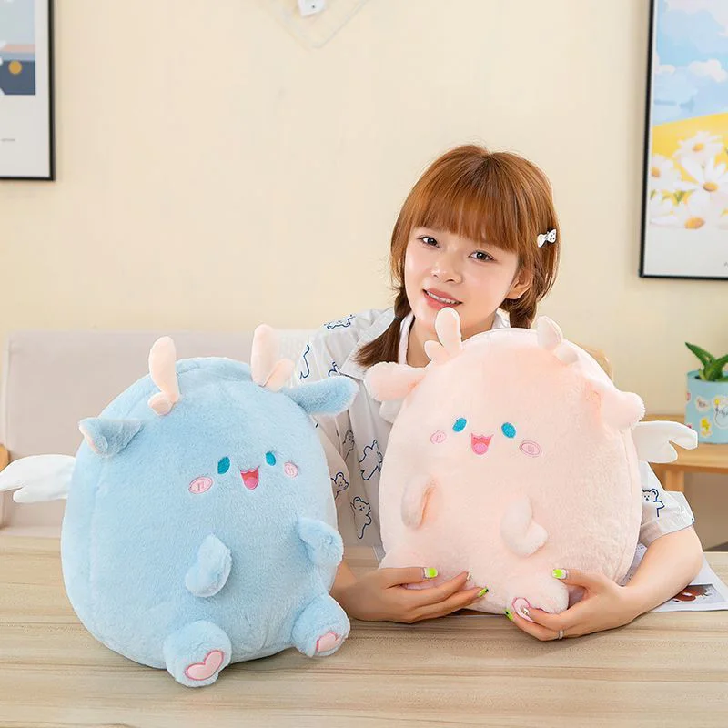 かわいいぬいぐるみ太ったドゥエンドラゴン人形寝ている女の子人形癒しの祭り誕生日プレゼント