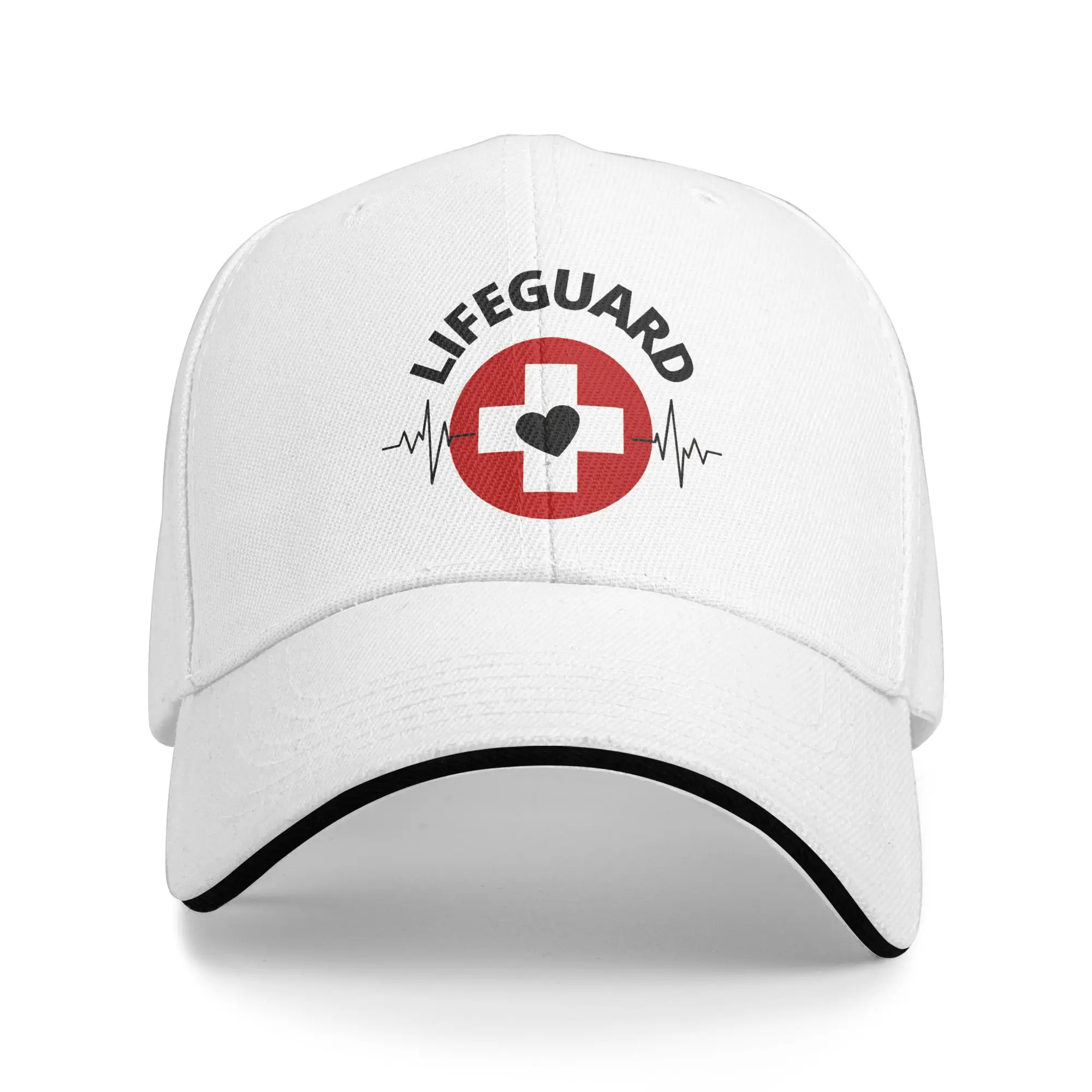 Lifeguard Of The Week Discover Casual Baseball Cap Cool Lifeguard   Tennis Skate Hats Summer Sun Visor Unisex Men Baseball Caps