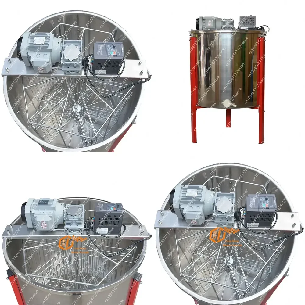 Beekeeping Equipment Reversible Electrical 6 Frames Honey Extractor