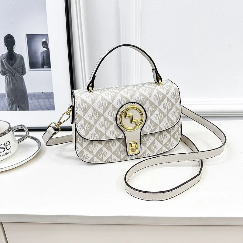 

Trendy Designer Leather Crossbody Bag Shoulder Messenger Women's Handbags Tote Luxury Brand Famous Popular Elegant