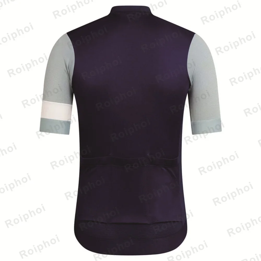 2023 ROIPHOI Cycling Jersey Men Bicycle Clothing Male MTB Maillot Clothes Pockets Mountain Bike Shirt Enduro Racing Summer