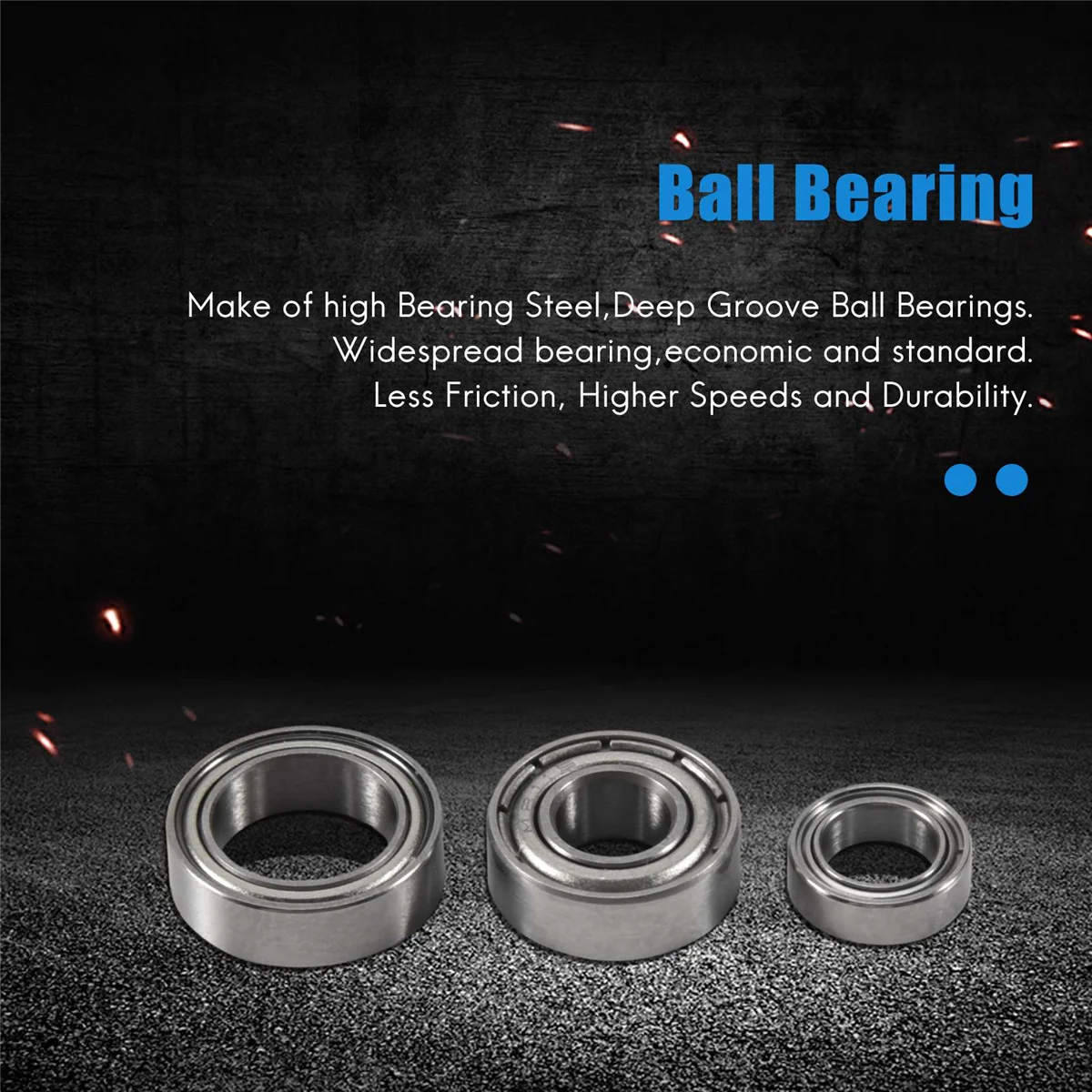 A80I20Pcs Ball Bearing Kit for Tamiya TT01 TT-01 TT01D TT01E TT01R DF02 1/10 RC Car Upgrade Parts