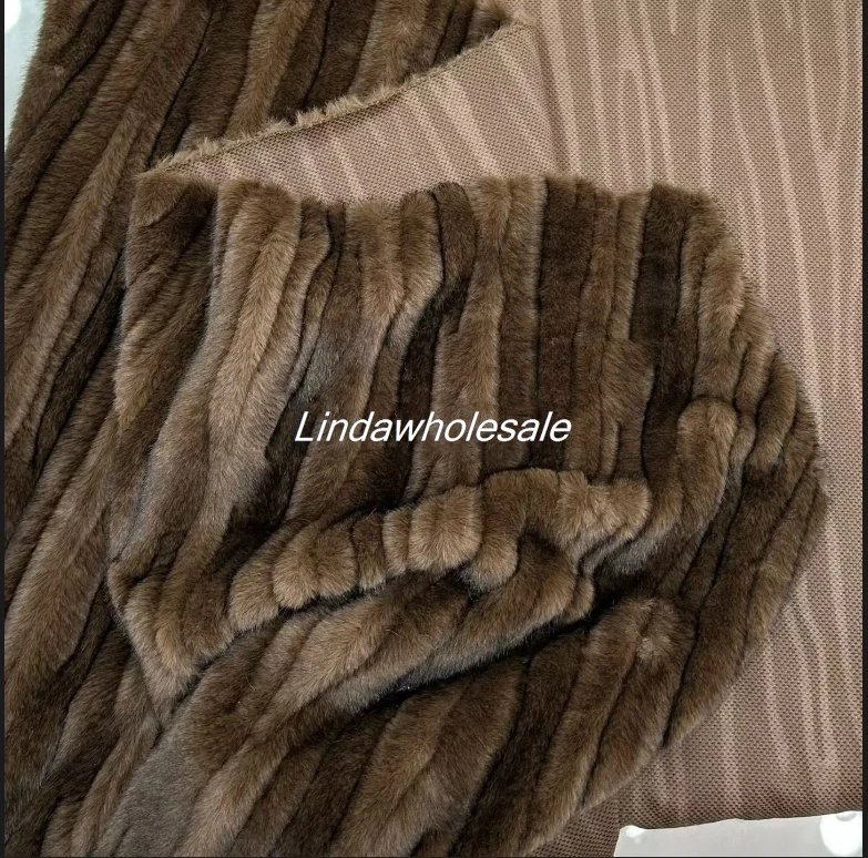New pile 1-2cm faux mink fur,felt cloth,faux fur fabric,Soft cloth,toys, shoes,hats plush material