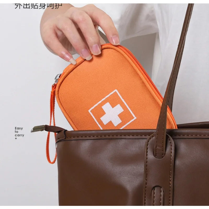 Family First Aid Kit Large Capacity Candy Color Survival Box for Outdoor Camping Hiking Adventure Car Travel Emergency