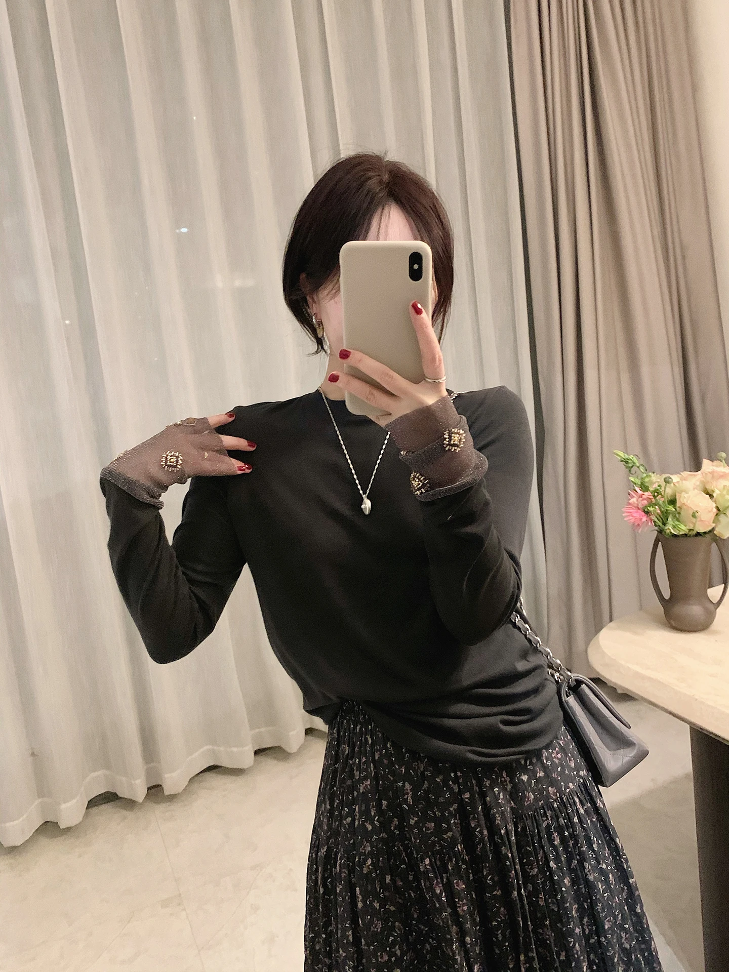 

Женская футболка Misslady с длинным рукавом, из модала, с эффектом похудения, весенняя новинка, в стиле ретро, свободного кроя, цветная, хлопковая, повседневная