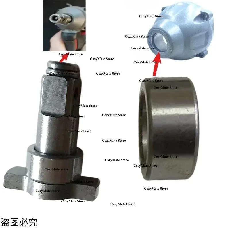 

1/2 16mm Anvil Parkside Square Shaft Electric Brushless Impact Wrench Adapter Drill Bit Chrome Vanadium Dual-Use Wrench Spanner