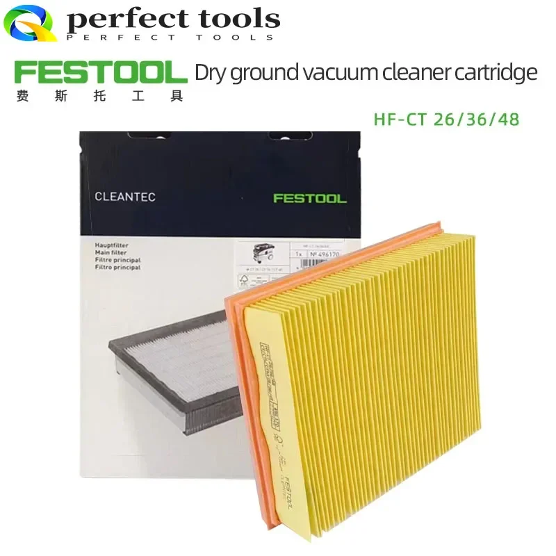 

Dry Mill Filter Element For FESTOOL 26L/36L/48L Dust Collecting Bucket Filter Air Vacuum Cleaner Filter Cotton