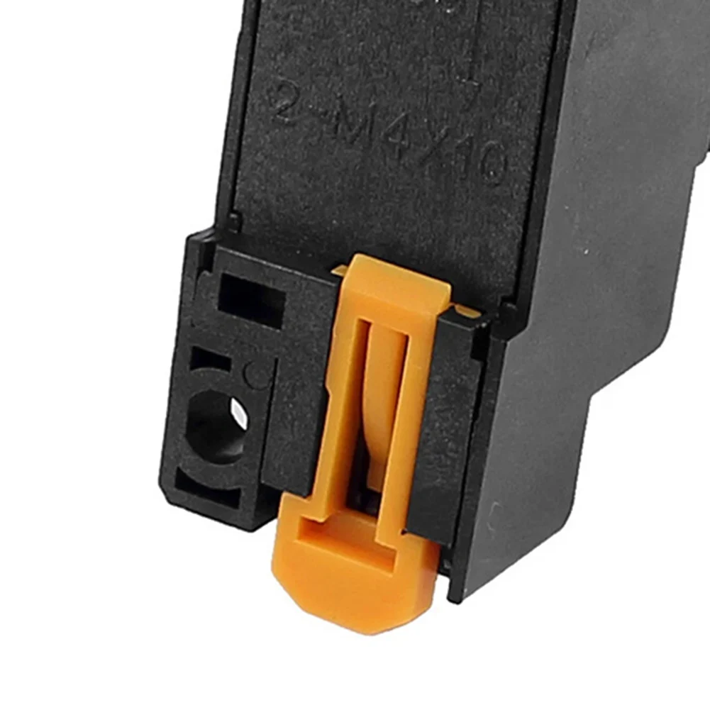2026 New Electromagnetic Power Relays AC 110/120V Coil, DPDT 8-Pin, 35mm DIN Rail Mounted, 6pcs For Automation