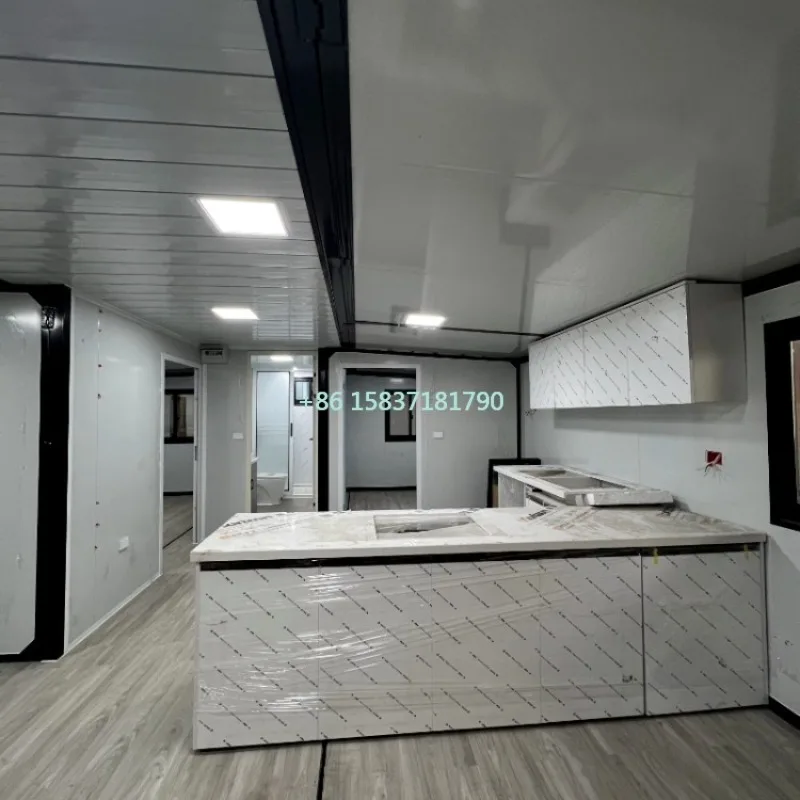 China Suppliers Container House 20ft 40ft Expandable Container House Prefab Homes Ready To Ship Living Folding Container House