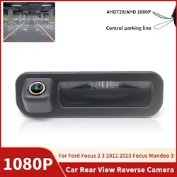 AHD 1080P Car Rear View Reverse Camera For Ford Focus 2 3 2012 2013 Focus Mondeo 3 Waterproof night vision Backup Camera