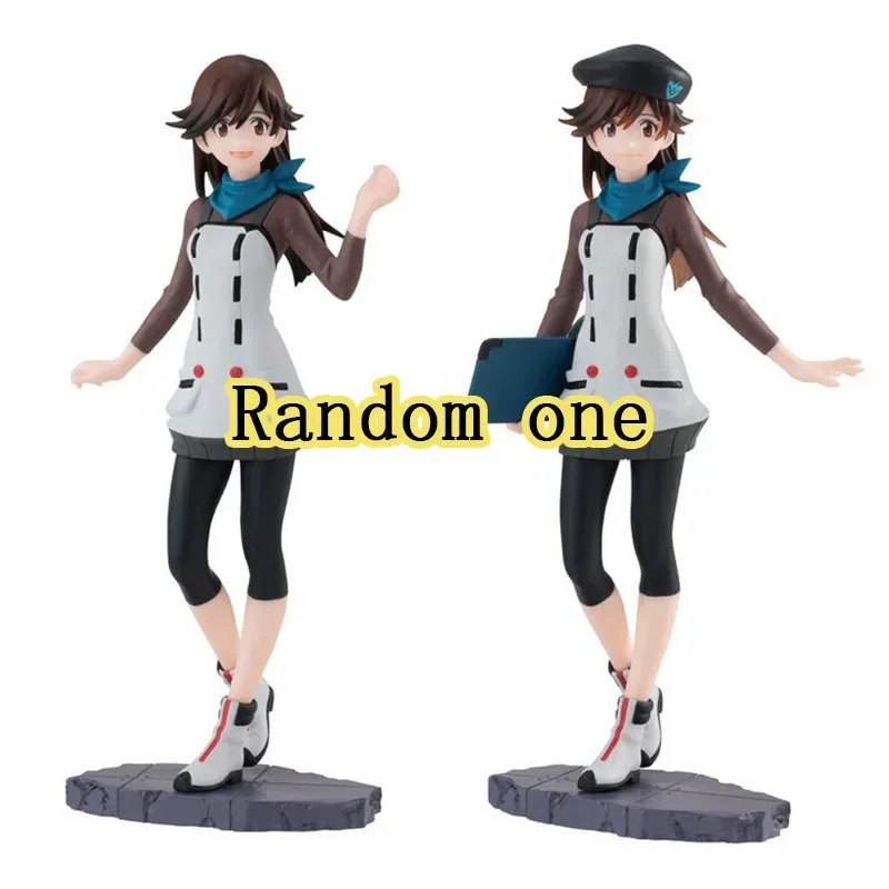 BANDAI NEON GENESIS EVANGELION EVA Ayanami Rei Action Figure Long-haired Cute Girl Model Toy Collection Ornaments