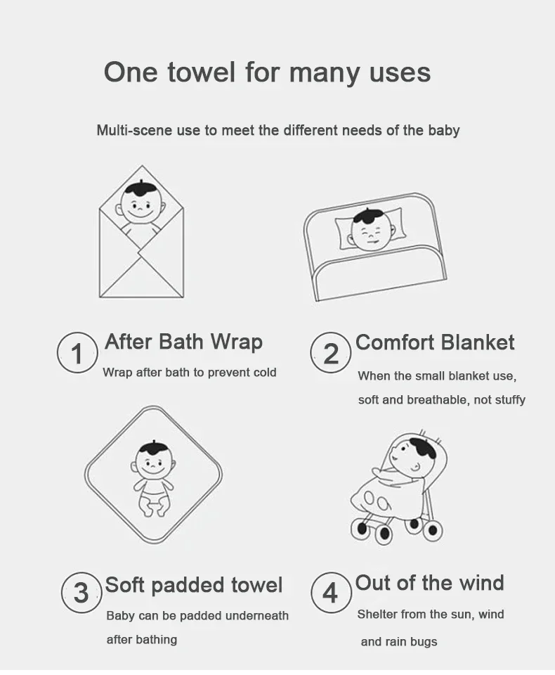 مناشف حمام الطفل والطفل الوليد المعانقة البطانيات المرجان الصوف التفاف المناشف المطرزة المعانقة البطانيات مقنعين عباءات