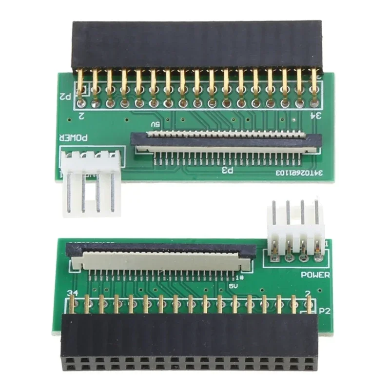 34 Pin Floppy To 26 Pin FFC FPC To PCB Converter Board Adapter 34 Pin To 26Pin Power Cable Adapter Converter