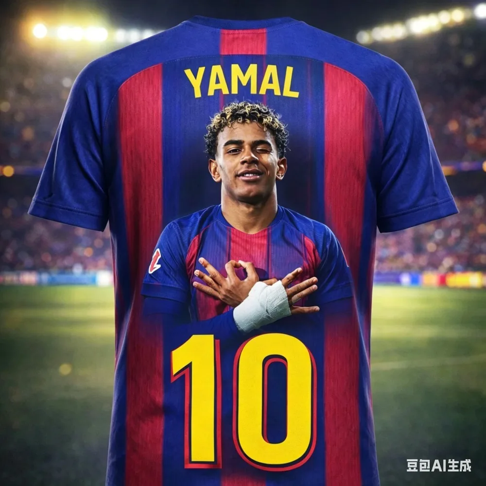 2026 New Style Children's T-shirt in Yamal Style - 3D Printed Football Jersey Quick-Drying Breathable Suitable for Daily Wearing
