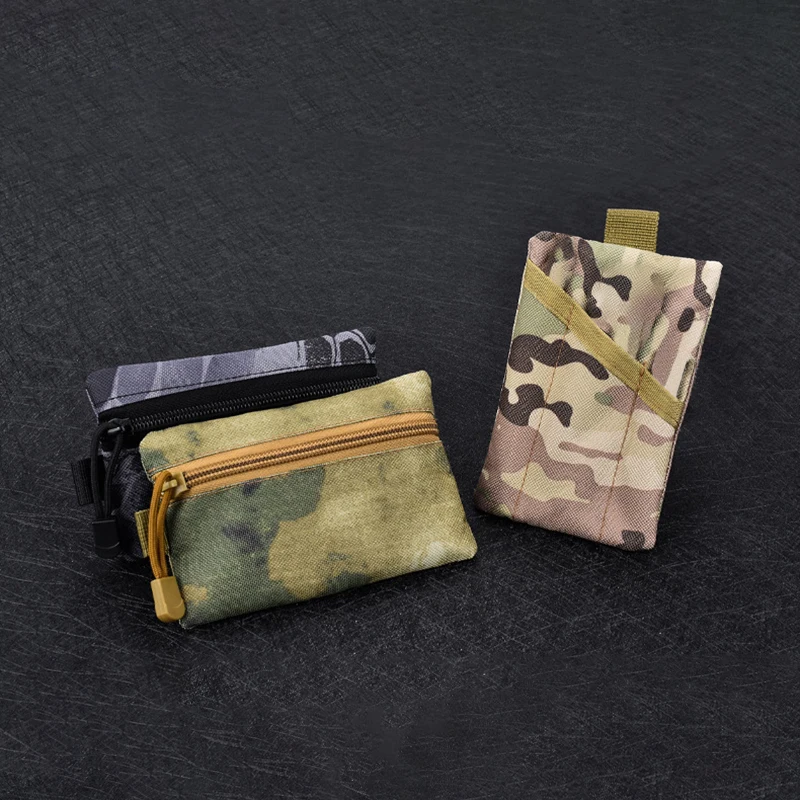 

Мужской и женский кемпинговый мини-поясной пакет, карманный брелок-органайзер, кошелек для монет, сумка для хранения инструментов для телефонов, карт, ключей