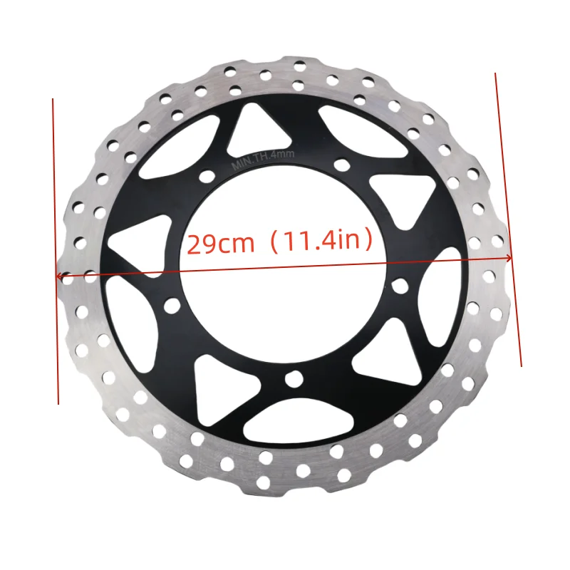 Silver Motorcycle Front Brake Disc Rotors For Kawasaki 250R Ninja 250  EX250K EX250 08-12 SL ABS Z250 Z300 EX300 13-18