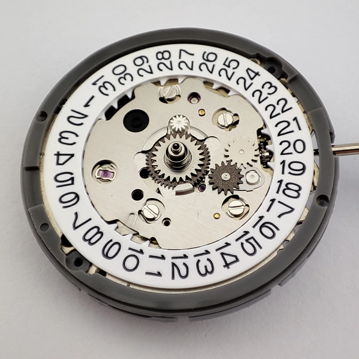 GMT NH34 기계식 무브먼트 블랙 데이트휠 크라운 3.0/3.8 수정 NH34A 자동 메커니즘 24시간 바늘