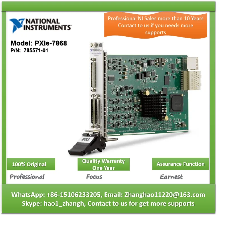 NI PXIe-7868 785571 -01 PXIe R Series R Series