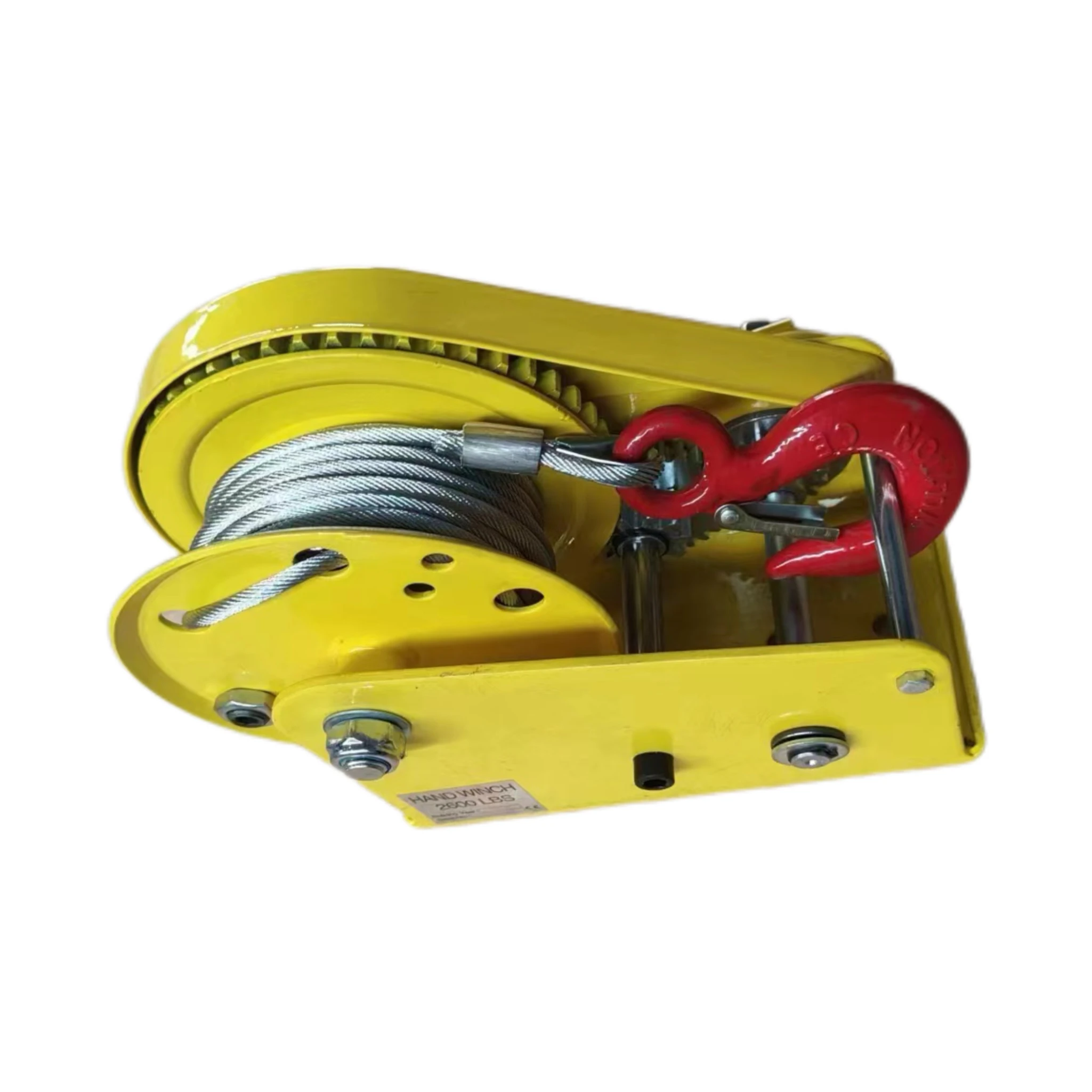 Self Locking Hand Winch 2600lbs 1 Pieces Price Hand Winch  Manual Winch 10M Wirerope