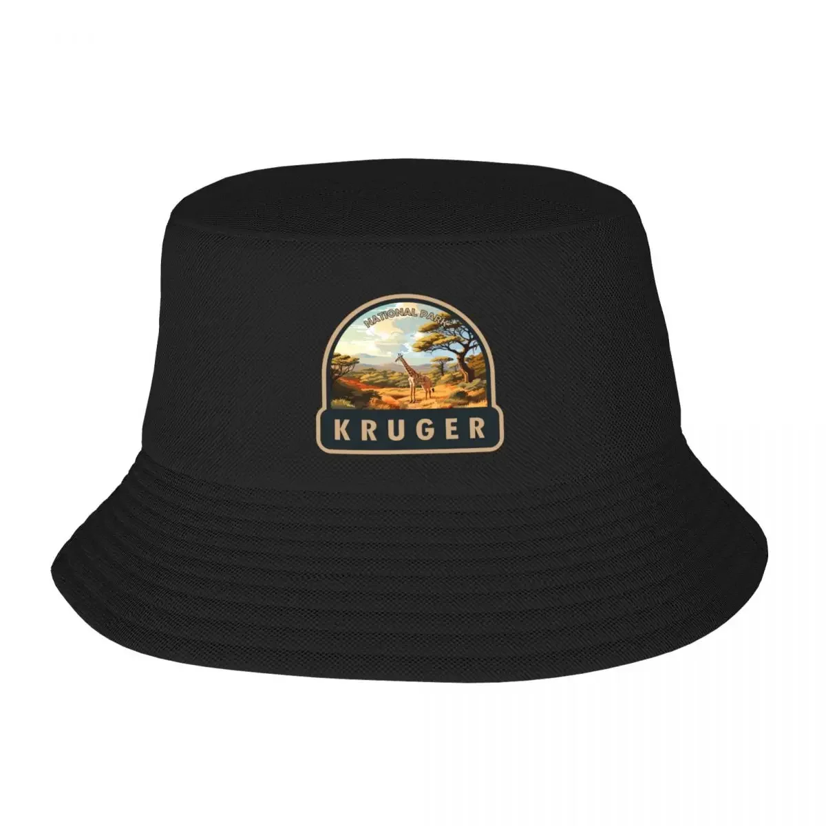 Kruger National Park South Africa Giraffe Travel Art Bucket Hat Big Size Hat Streetwear For Women 2024 Men's