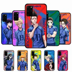 BLUE LOCK Phone Case For Samsung S 9 10 20 21 22 23 30 23plus lite Ultra FE S10lite Fundas